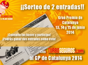 Sorteo de dos entradas para el GP de Catalunya 2014
