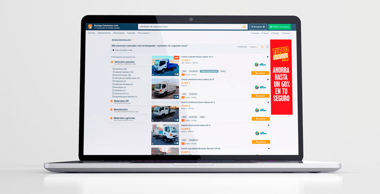 Comprar camiones usados en Europa-Camiones