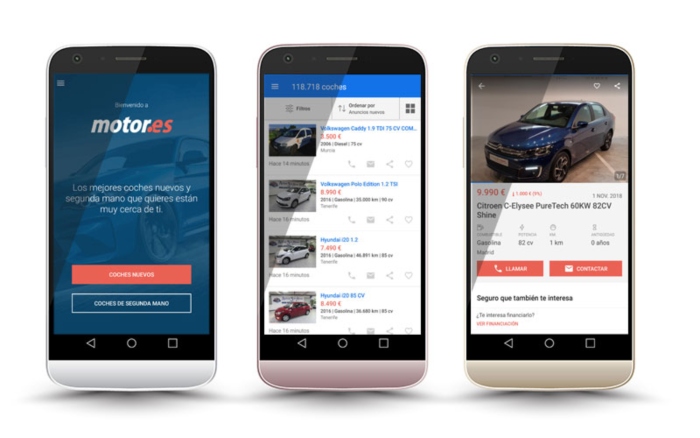 Motor.es - coches nuevos y de segunda mano en el movil 
